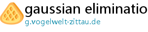 gaussian elimination calculator